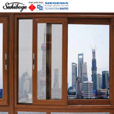 aluminium frame sliding glass window