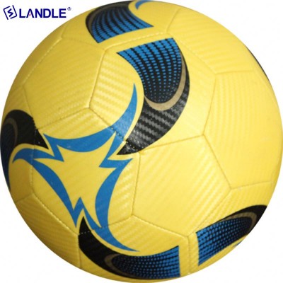 Machine Stitched PVC Synthetic Leather pu pvc training football