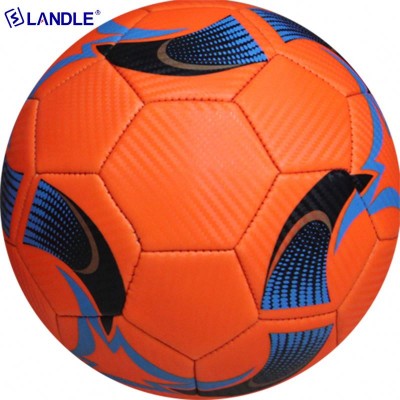 new style coloful size #5 leathery soccer ball